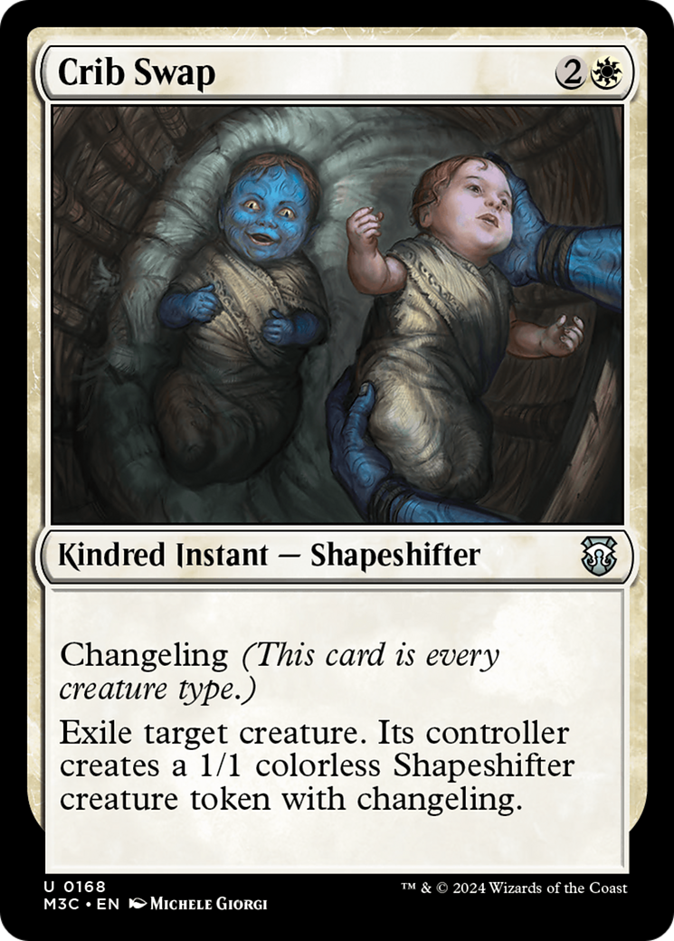 Échange de Berceaux (Feuille Ondulée) [Commander Horizons du Modern 3]