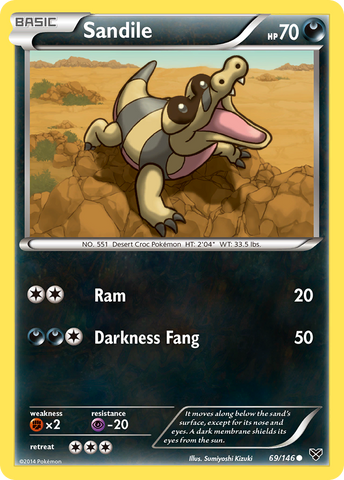Sablette (69/146) [XY: Base Set]