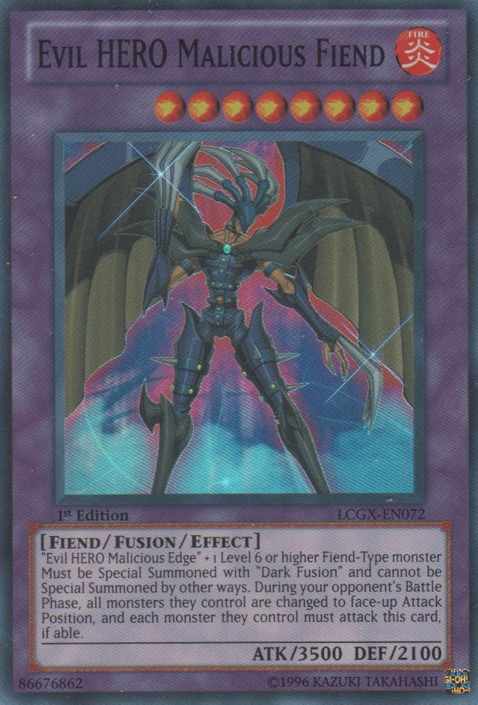 HEROS Malveillants Malicious Fiend [LCGX-EN072] Super Rare