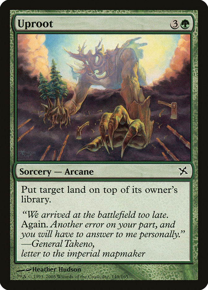 Déracinement [Betrayers of Kamigawa]