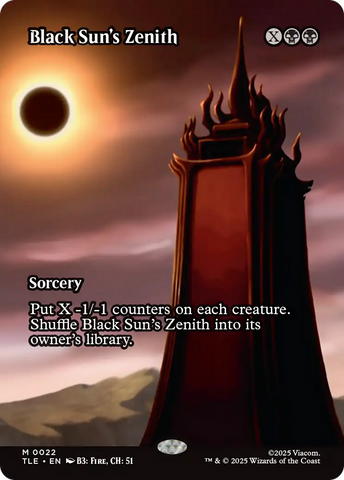Cenit del Sol Negro (Sin borde) [Avatar: The Last Airbender: Eterno-Legal]