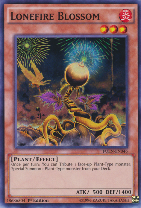 Fleur de feu solitaire [FUEN-FR046] Super Rare