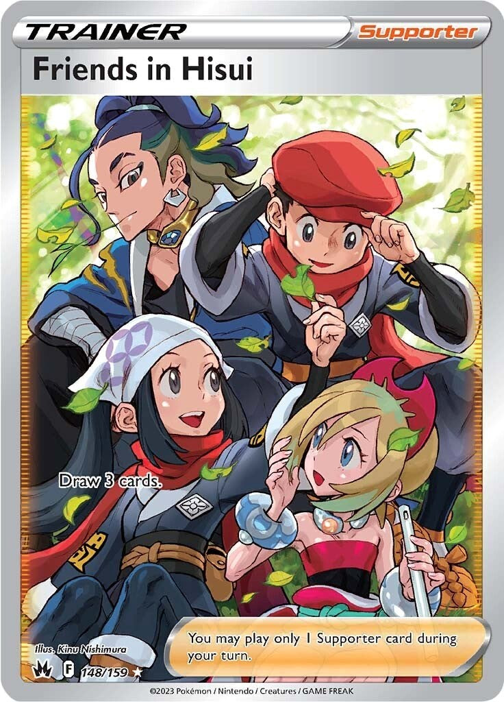 Amigos en Hisui (148/159) (Arte Completo) [Espada y Escudo: Cenit Supremo]