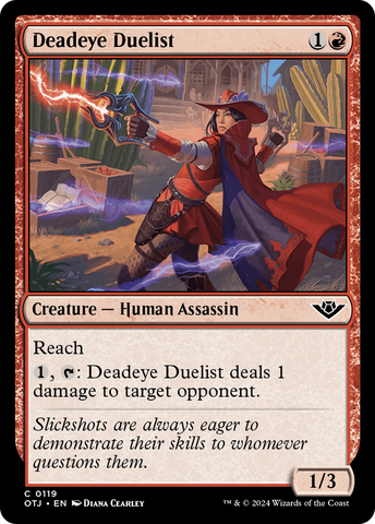 Duelista Preciso [Forajidos de Cruce de Truenos]
