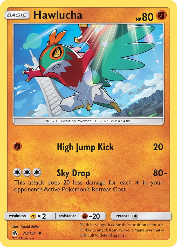 Hawlucha (70/131) [Soleil et Lune : Lumière Interdite]