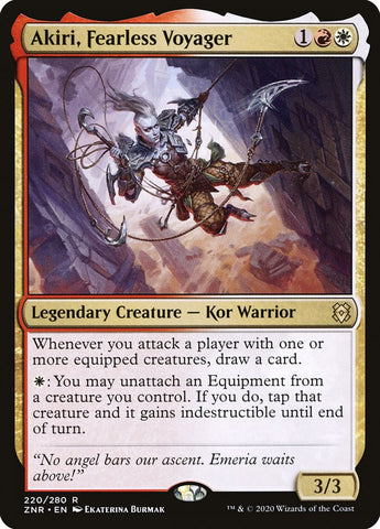 Akiri, intrépida expedicionaria [Zendikar Rising]