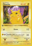 Pikachu (58/102) (Error de Impresión Mejillas Rojas) [Conjunto Base 1ª Edición]