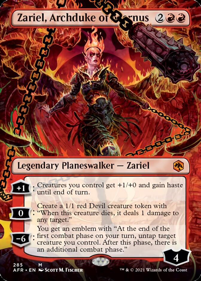 Zariel, archiduchesse de l'Averne (sans bordures) [Donjons & Dragons : Aventures au pays oublié]