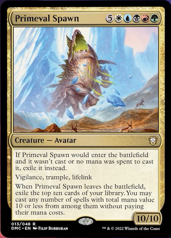 Rejeton primordial [Dominaria United Commander]