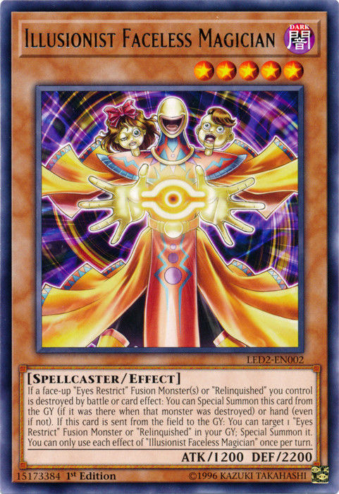 Ilusionista Mago Sin Rostro [LED2-SP002] Rara