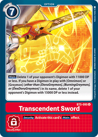 Espada Trascendente [BT5-095] [Batalla de Omni]