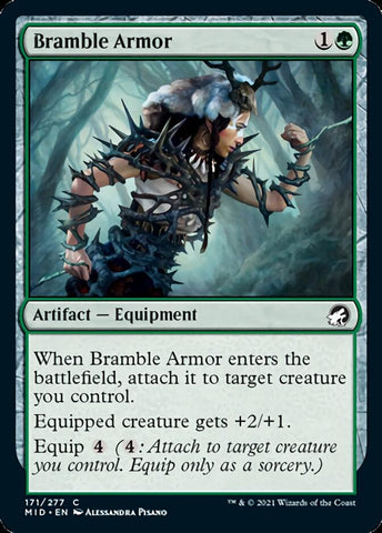 Armadura de zarzas [Innistrad: Caza de medianoche]