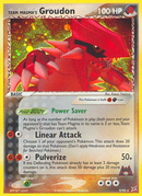 Groudon du Magma (9/95) [EX: Équipe Magma contre Équipe Aqua]