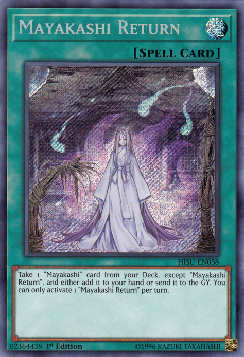 Retorno de Mayakashi [HISU-EN038] Secreto Raro