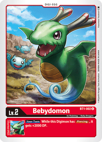 Bebydomon [BT1-002] [Paquete de Mejora Especial de Lanzamiento Ver.1.0]