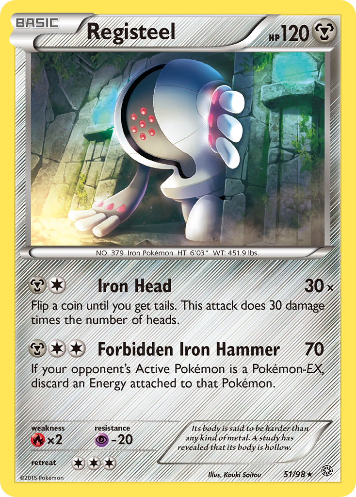 Registeel (51/98) [XY : Origines Antiques]