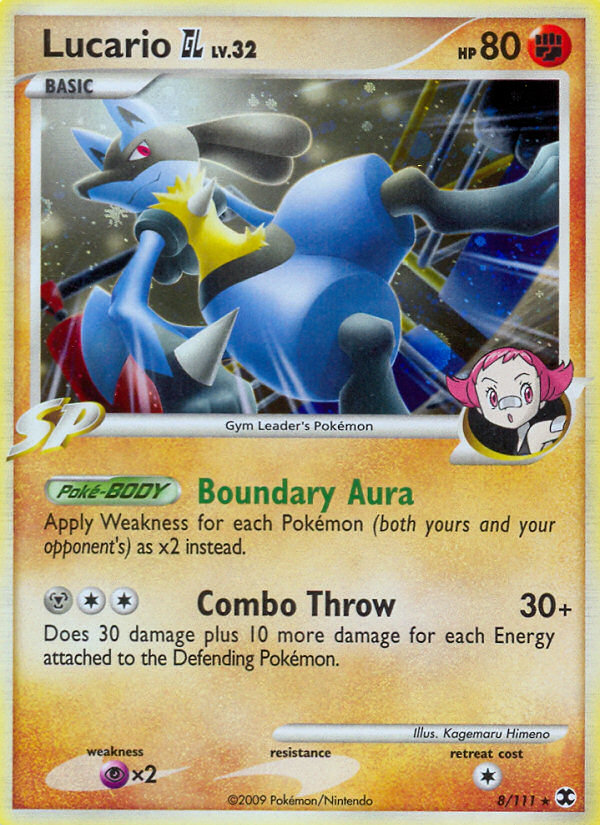Lucario GL (8/111) [Platino: Vencedores Supremos]