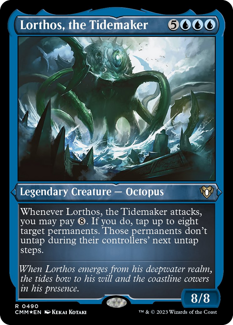Lorthos, le Faiseur de marées (gravure à l'acide) [Commander Masters]
