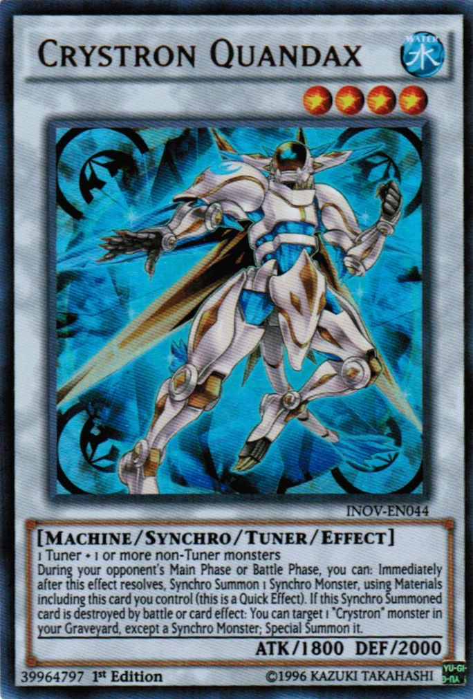 Crystron Quandax [INOV-FR044] Ultra Rare
