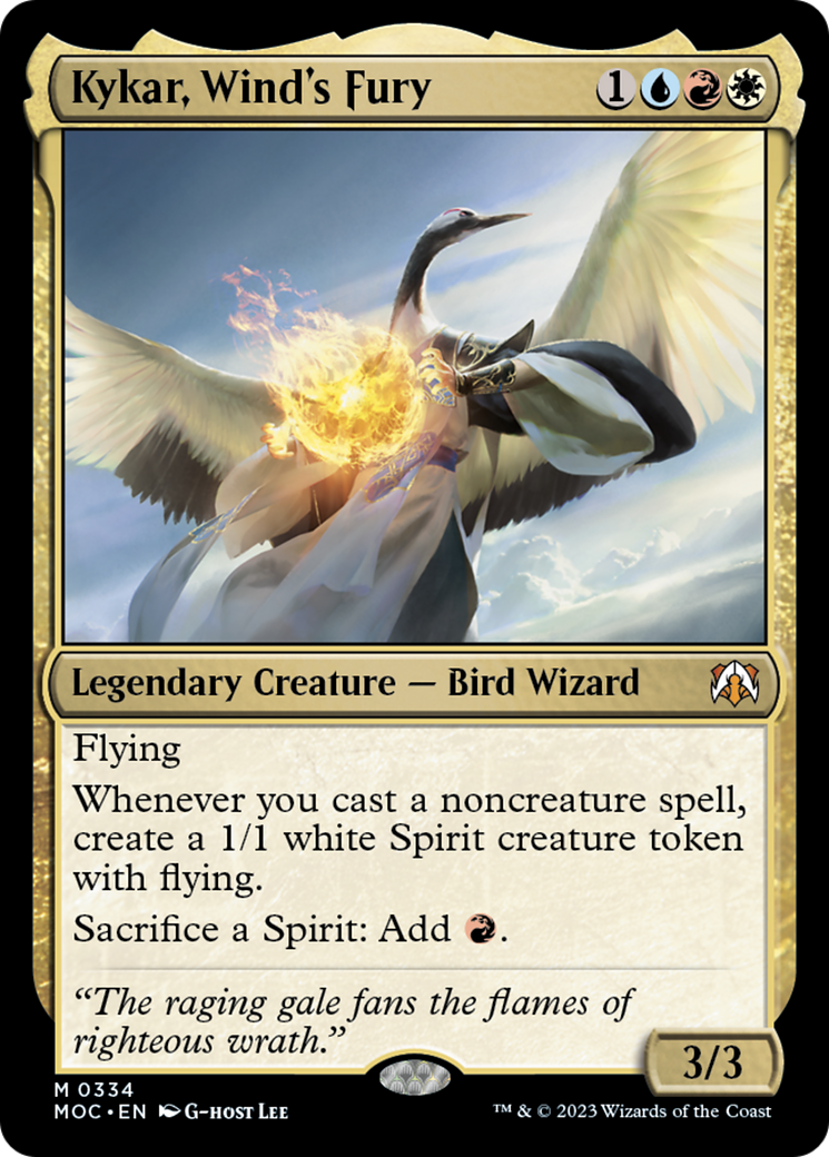 Kykar, Furia del Viento [Marcha de la Máquina Commander]