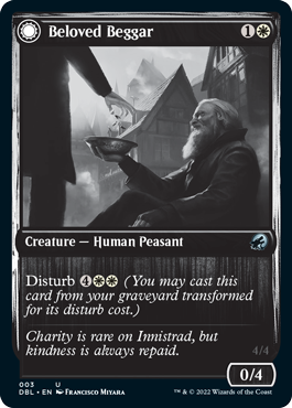 Mendiant bien-aimé // Âme généreuse [Innistrad: Double Feature]