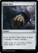 Fléchette silencieuse [Ravnica Remastered]