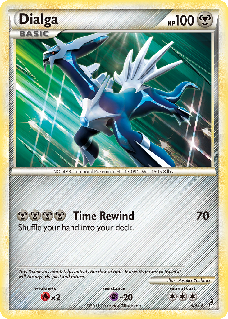 Dialga (3/95) [HeartGold & SoulSilver : Appel des Légendes]