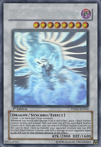 Dragón de Alas Negras [TSHD-EN040] Fantasma Rara