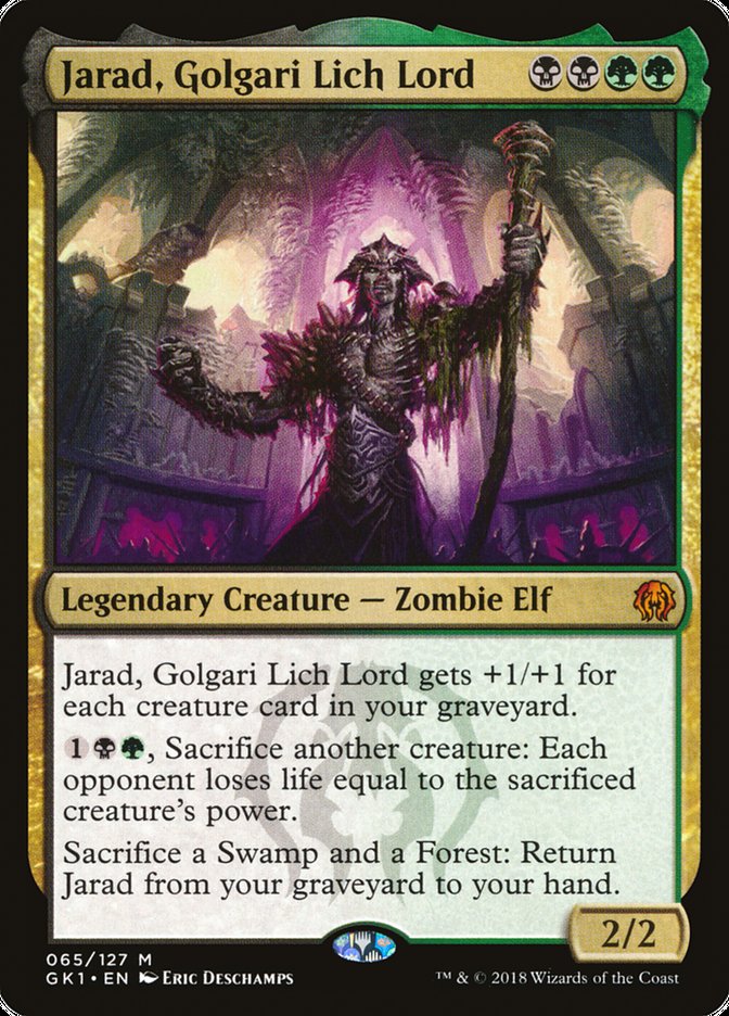 Jarad, seigneur liche de Golgari [Kit de guilde Les Guildes de Ravnica]