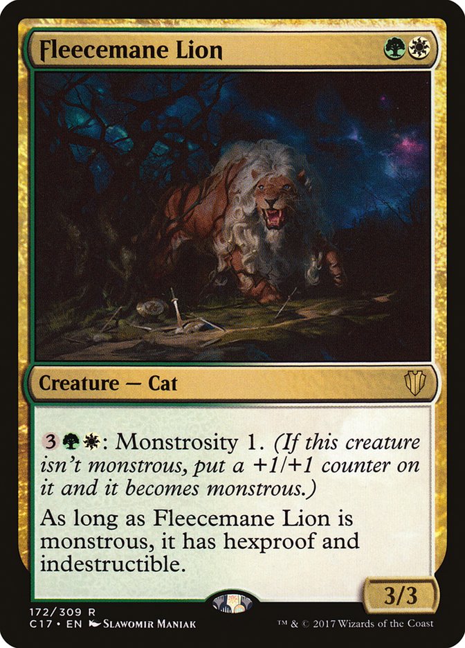 Lion à crinière polaire [Commander 2017]