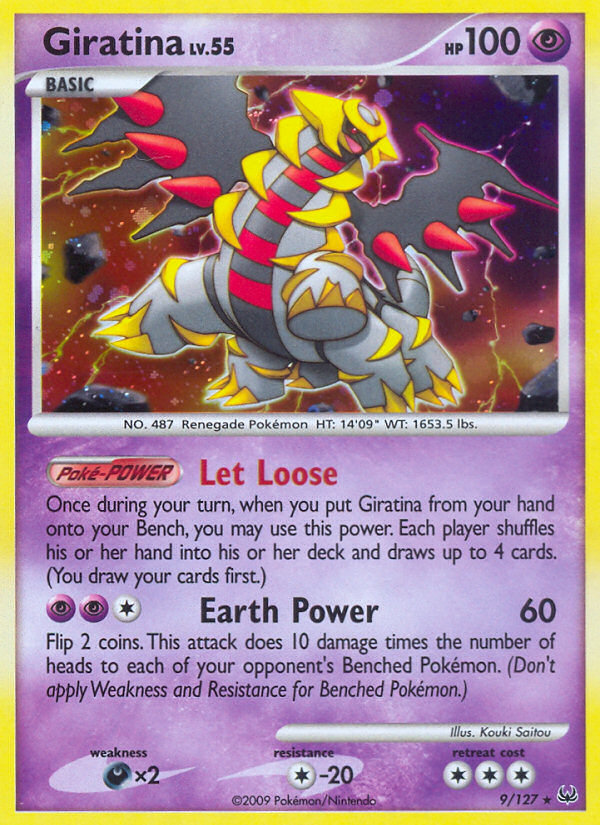 Giratina (9/127) [Platine: Set de Base]