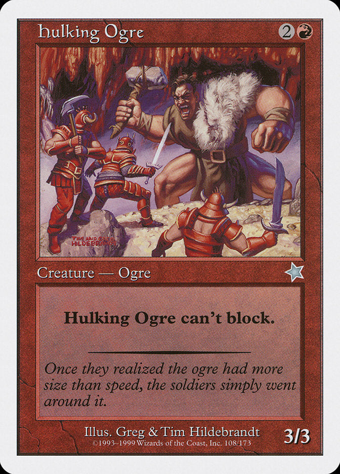 Ogre Colosse [Débutant 1999]