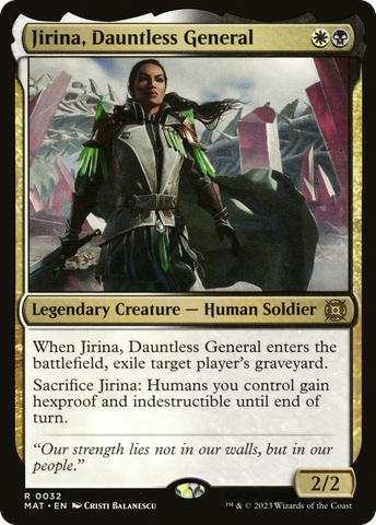 Jirina, general intrépida [Marcha de la máquina: La secuela]