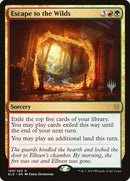 Échappée sauvage (pack promo) [Promos Le Trône d'Eldraine]