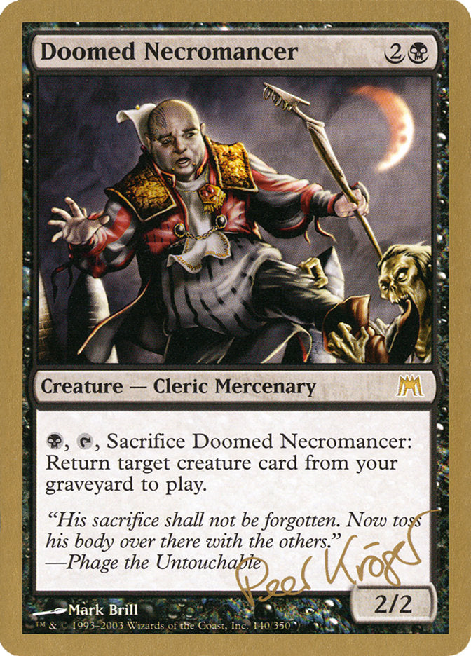 Hechicero de la perdición (Peer Kroger) [World Championship Decks 2003]