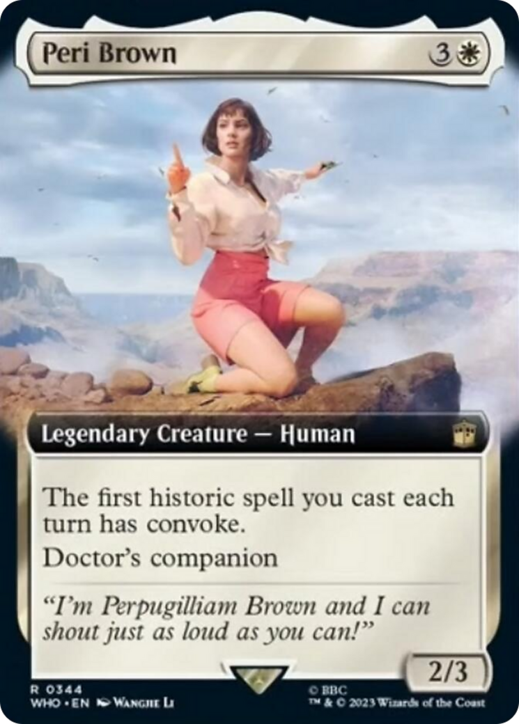 Peri Brown (Art étendu) [Doctor Who]
