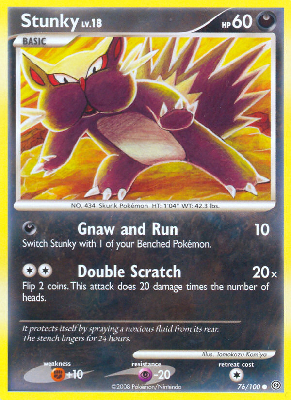 Stunky (76/100) [Diamante & Perla: Frente Tormenta]