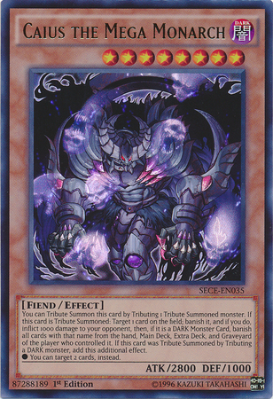 Caius el Mega Monarca [SECE-EN035] Ultra Rara