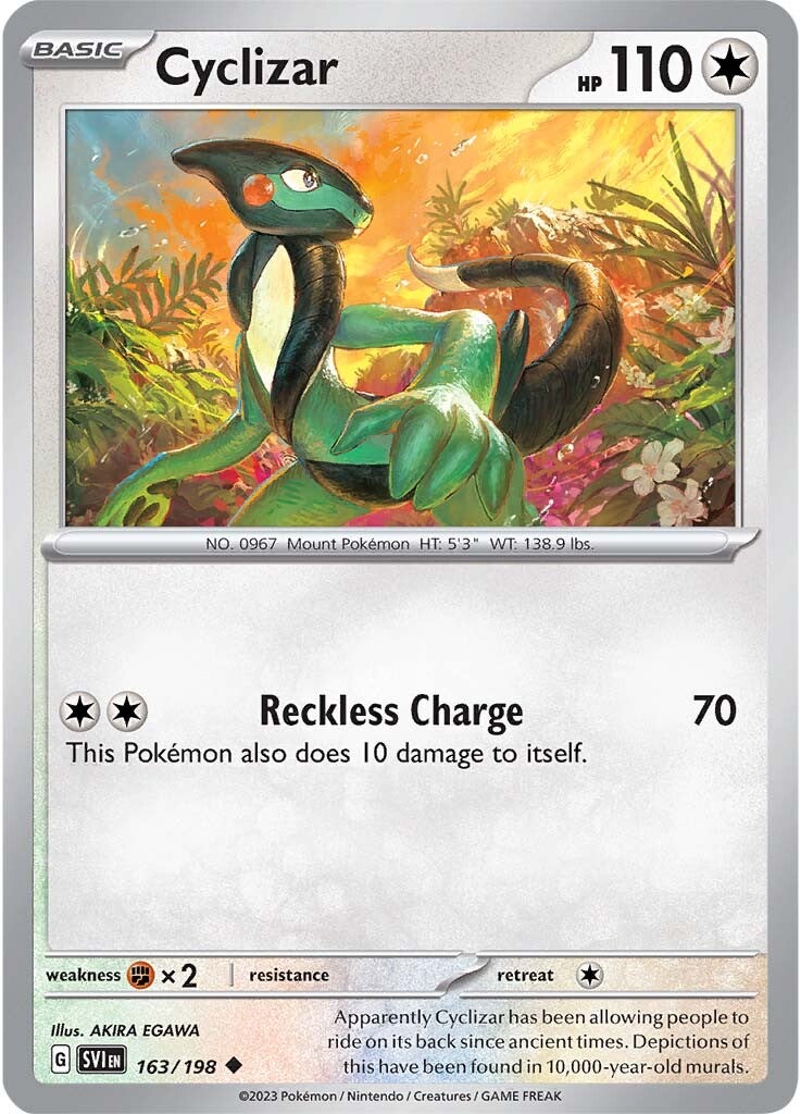 Cyclizar (163/198) [Escarlata y Púrpura: Set Base]