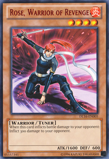 Rose, Guerrière Vengeresse (Rouge) [DL16-FR005] Rare
