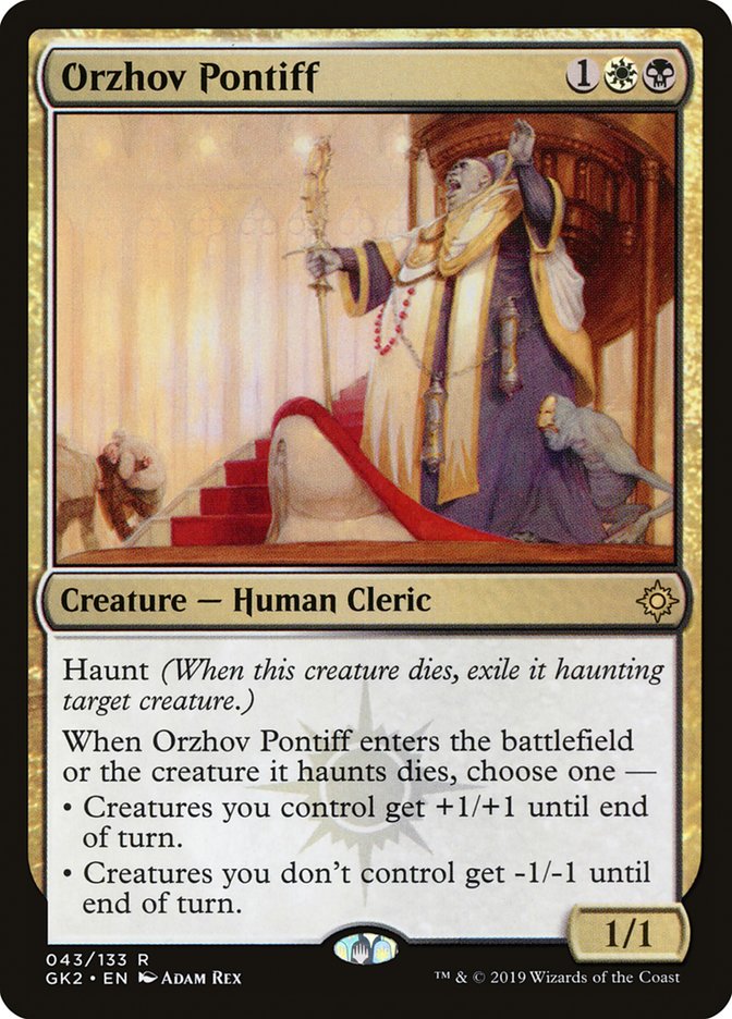 Pontife d'Orzhov [Kit de guilde d'Allegiance de Ravnica]