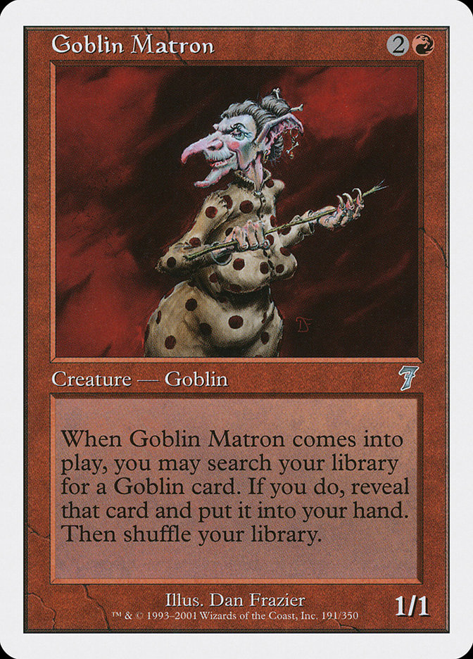 Matrone gobelin [Septième édition]