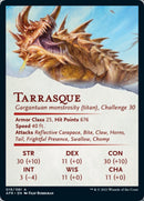 Carte d'art de Tarrasque [Donjons & Dragons : Aventures dans les Royaumes Oubliés - Série d'art]