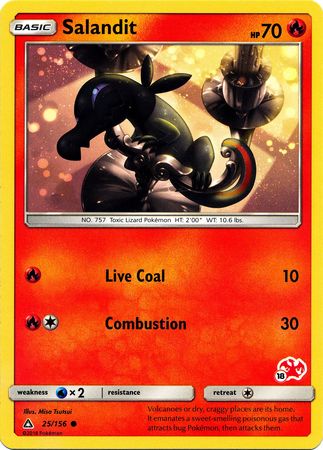 Salandit (25/156) (Sello Charizard #18) [Academia de Combate 2020]