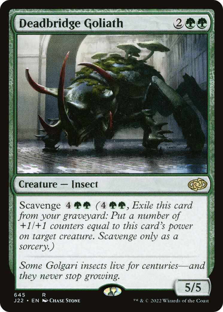Goliath de Pontemort [Jumpstart 2022]