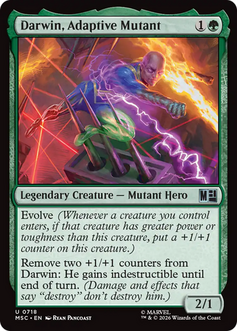 Darwin, Mutante Adaptativo [Marvel Superhéroes Commander]