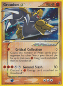 Groudon Star (111/113) [EX: Espèces Delta]