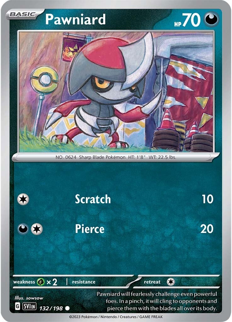 Pawniard (132/198) [Escarlata y Púrpura: Set Básico]