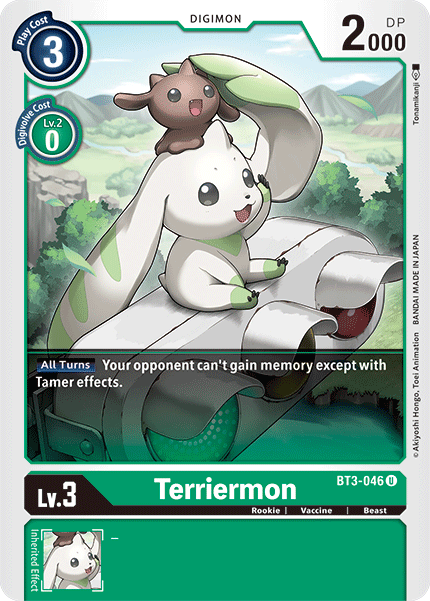 Terriermon [BT3-046] [Lanzamiento de la Edición Especial de Mejora Ver.1.5]