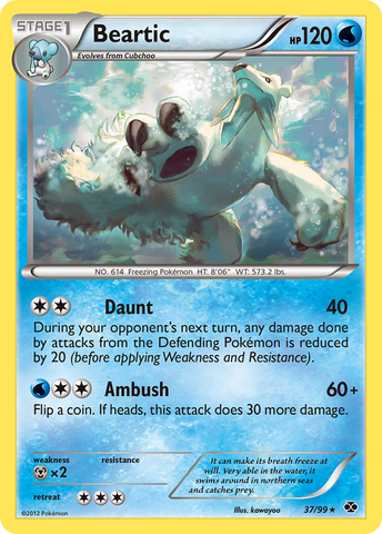Beartic (37/99) [Negro y Blanco: Destinos Trascendentes]